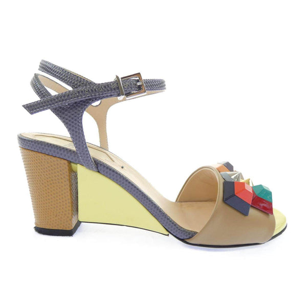 Fendi Leather Sandals