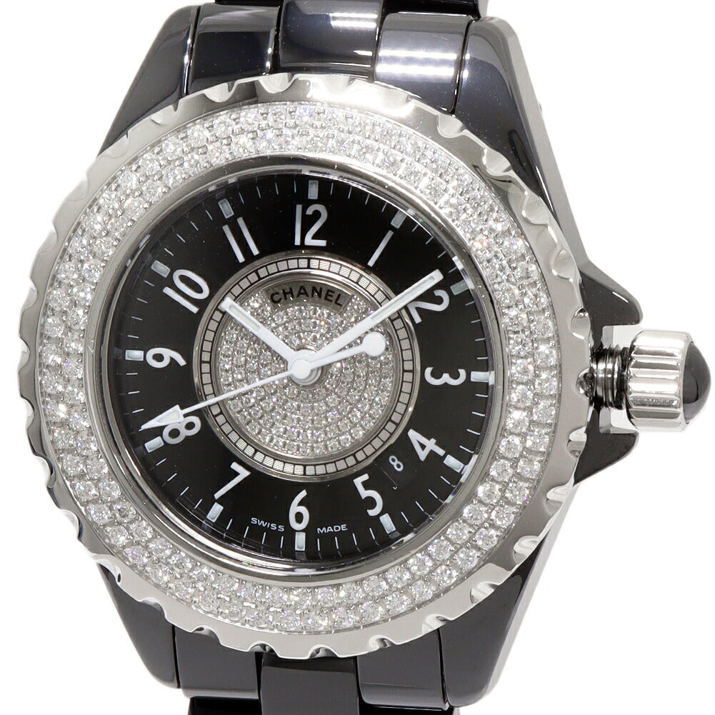 Chanel Black Ceramic J12 Watch H1708