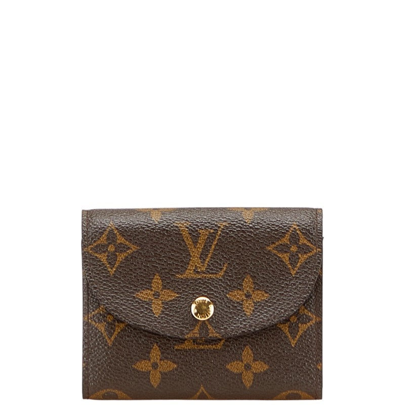 Louis Vuitton Portefeuille Helene Monogram Trifold Wallet