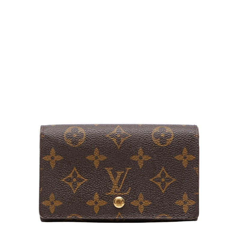 Louis Vuitton Monogram Portemonnaie Bille Tresor PVC Wallet