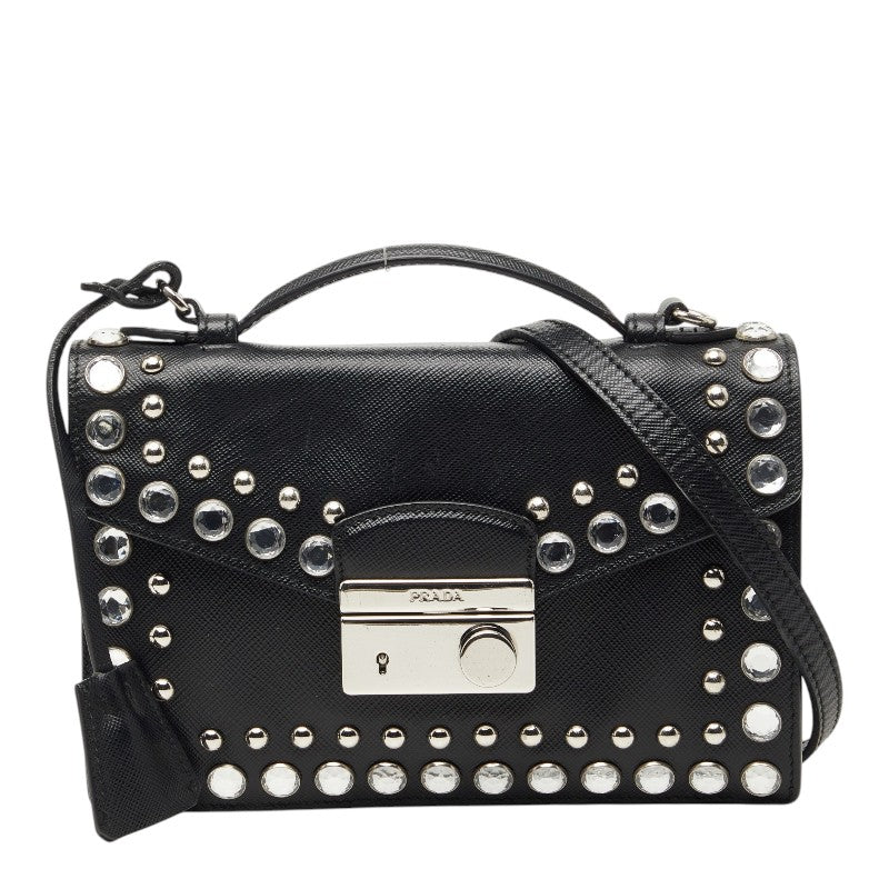 Prada Saffiano Leather 2way Bag