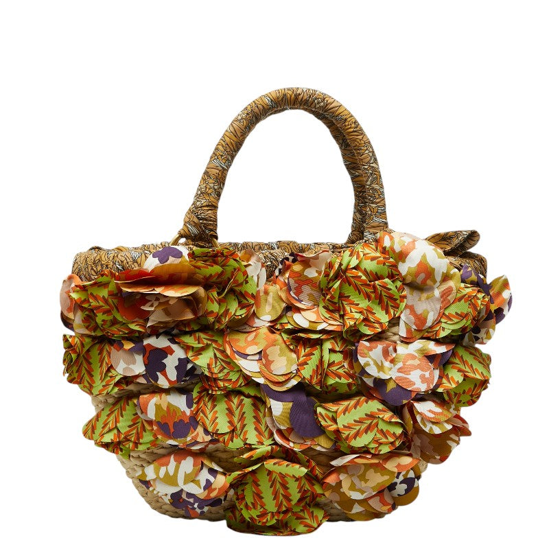 Prada Raf ia Handbag