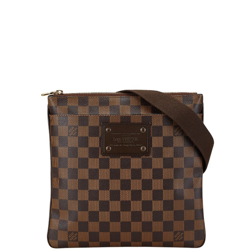 Louis Vuitton Pochette Plat Brooklyn Damier Shoulder Bag