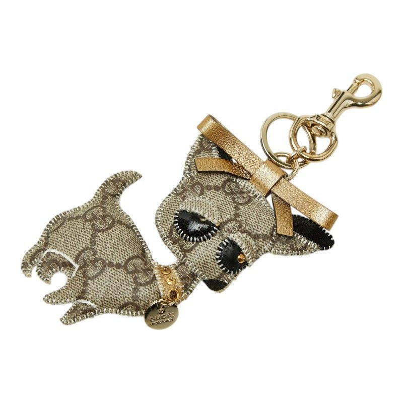 Gucci GG Supreme Guccyoli Chihuahua Key Holder