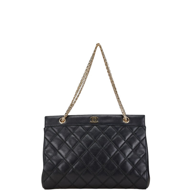 Chanel Bicolore Coco Mark Calfskin Shoulder Bag