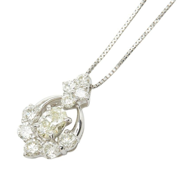 Platinum Diamond Design Necklace