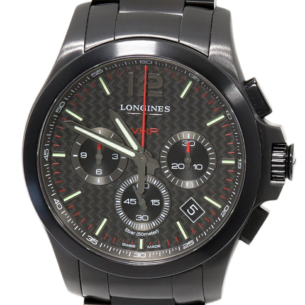Longines Conquest Stainless Steel Watch