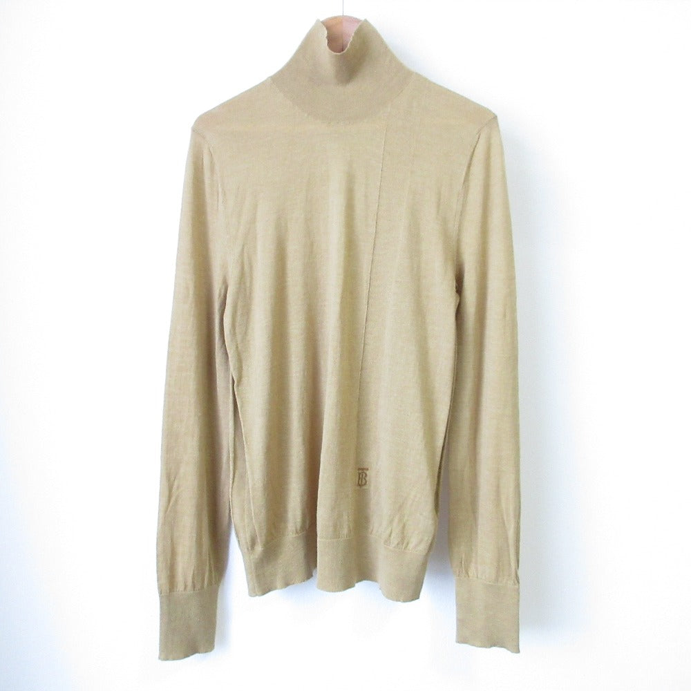 Burberry Cashmere Silk Blend High Neck Knit