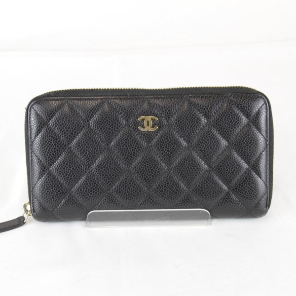 Chanel Matelasse Grain Calfskin Wallet