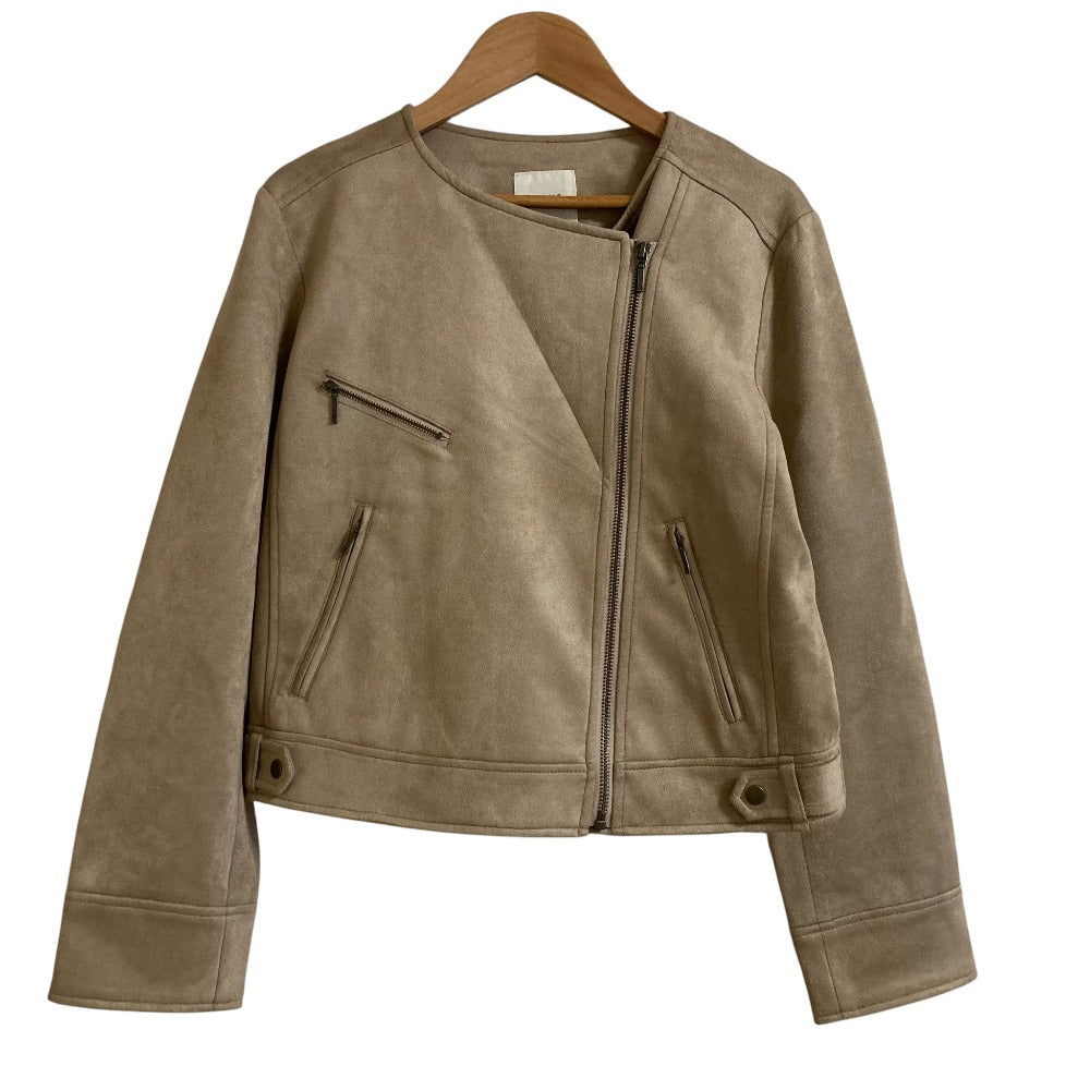 BEAMS HEART Faux Suede Blouson
