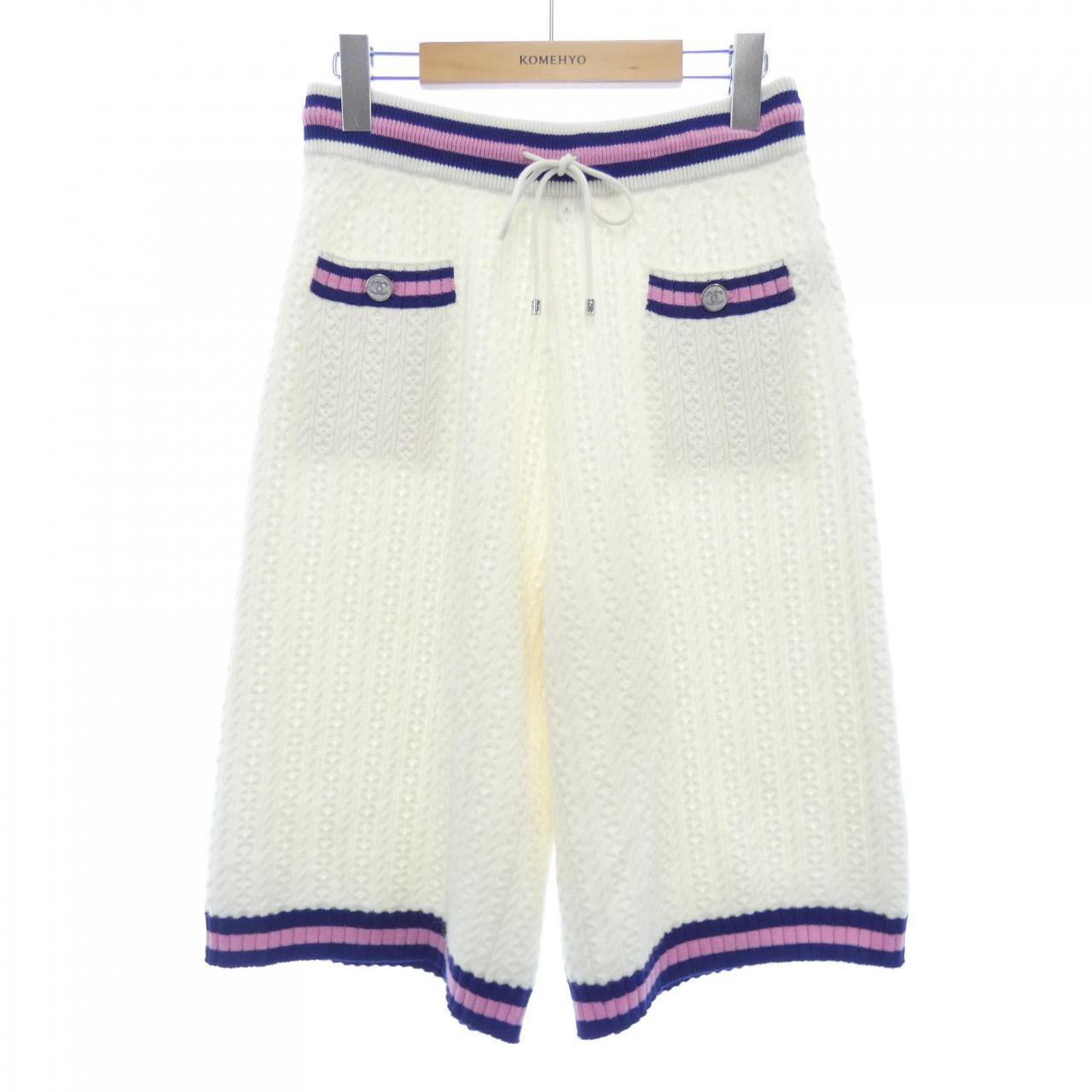 Chanel Cashmere Shorts