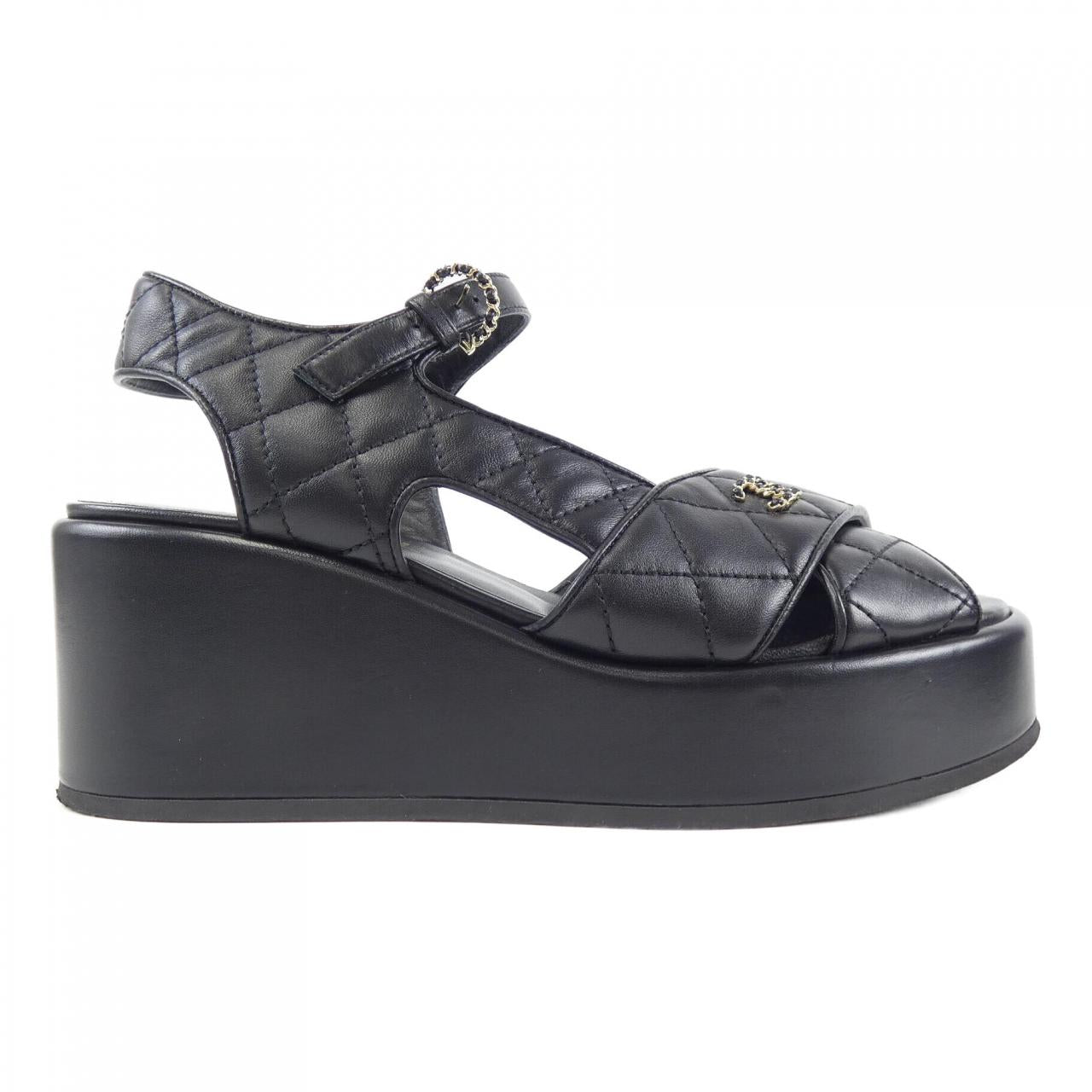 Chanel Lambskin Sandals
