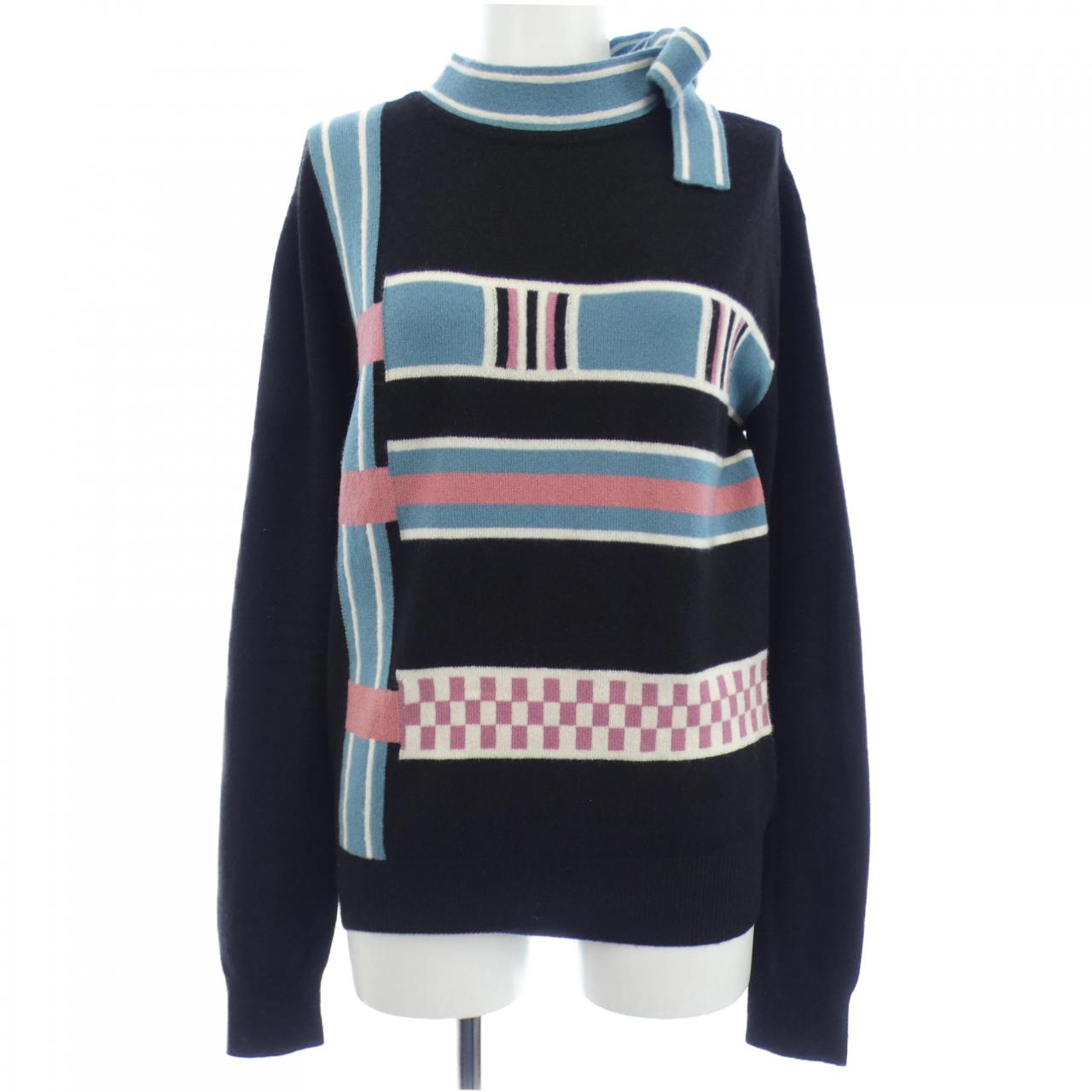 Hermes 4H2633D836 Cashmere Knit