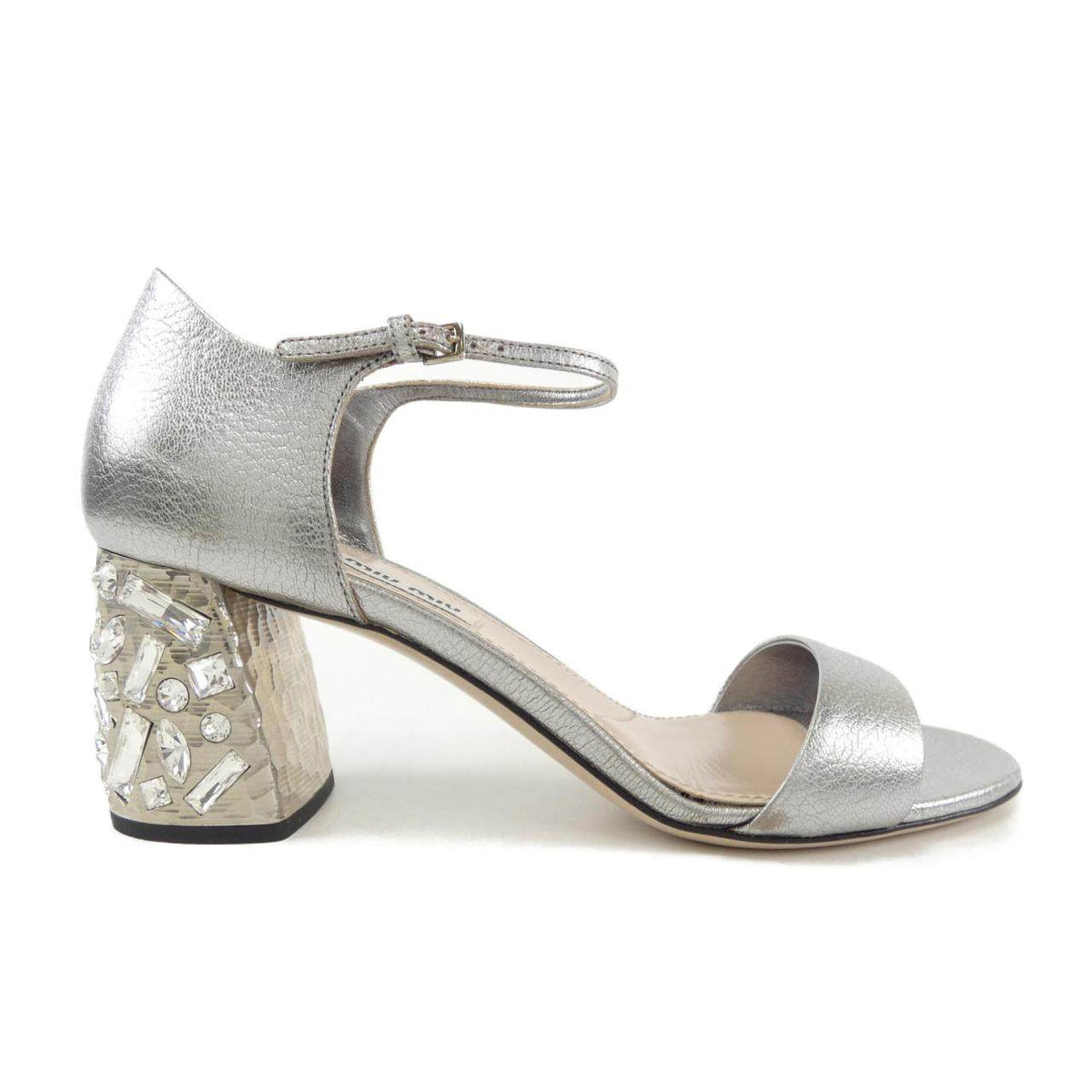 Miu Miu Leather Sandals