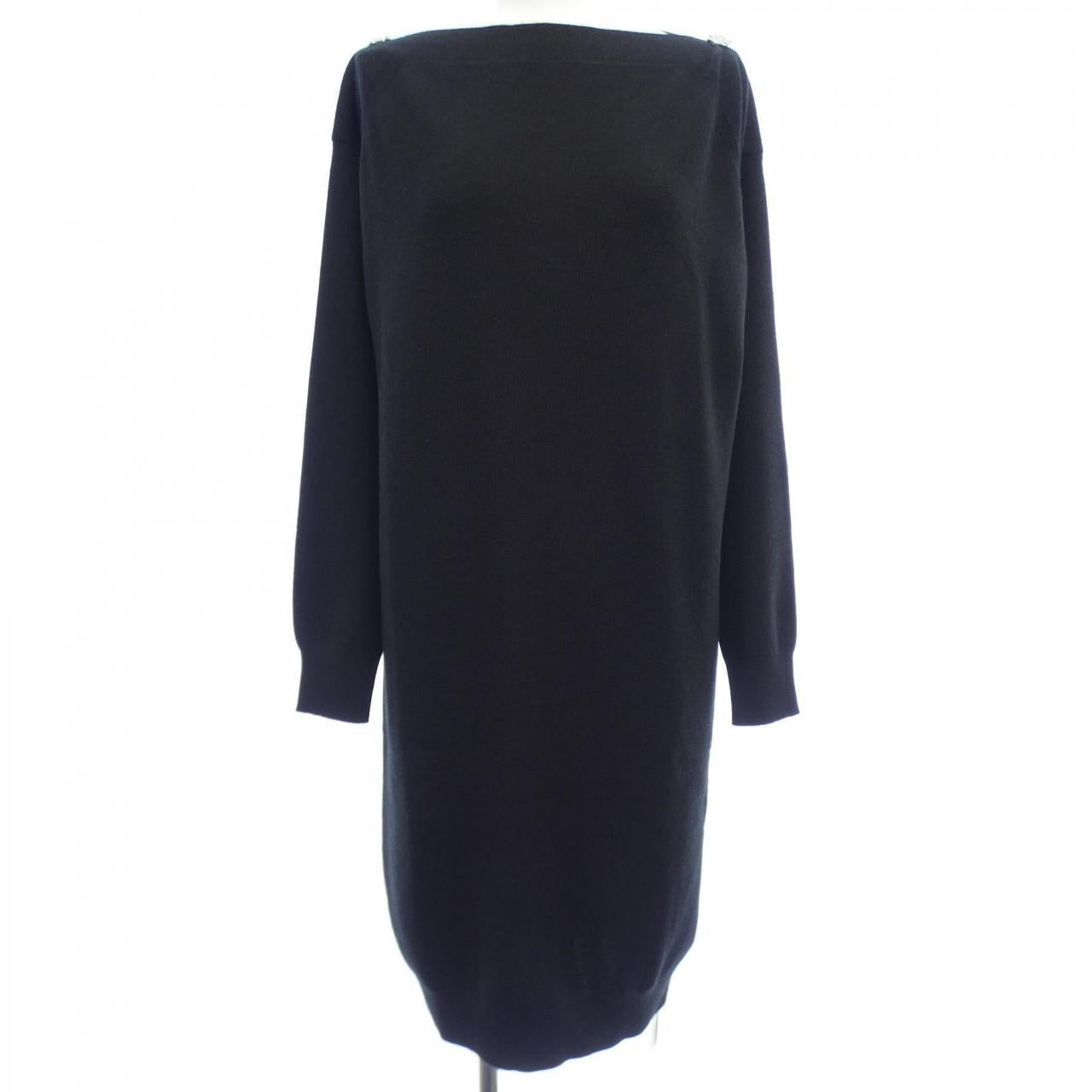 Hermes 3H2515D634 Silk Cashmere Dress