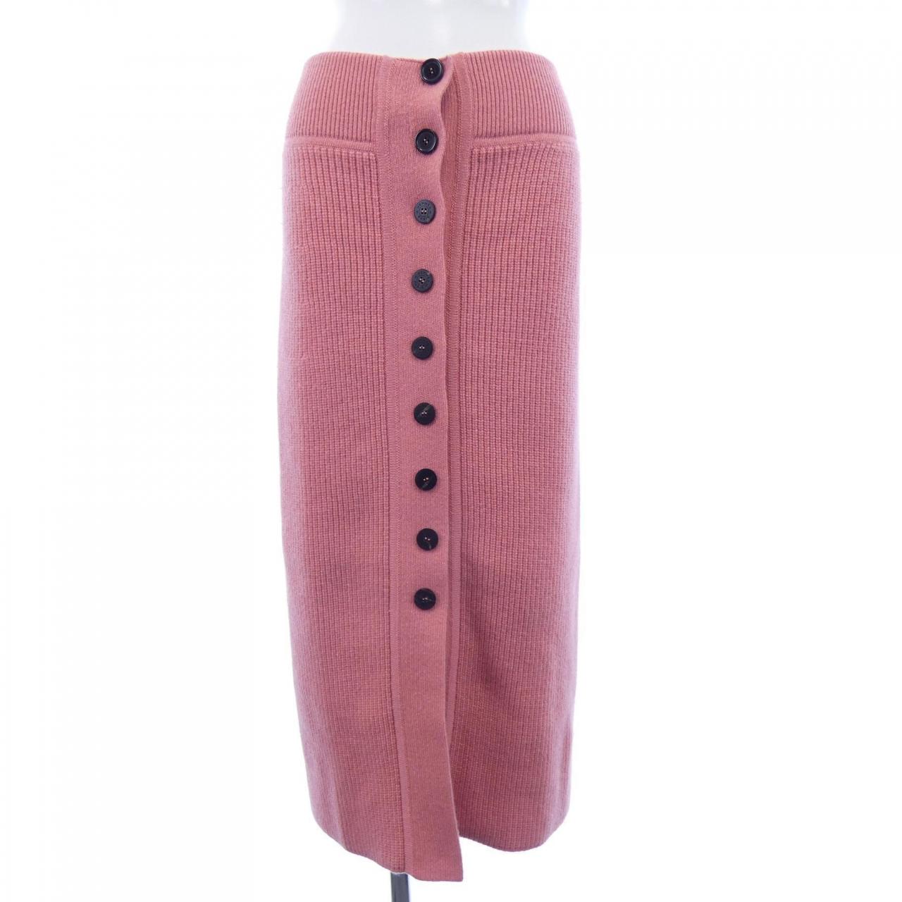 Hermes Cashmere Skirt
