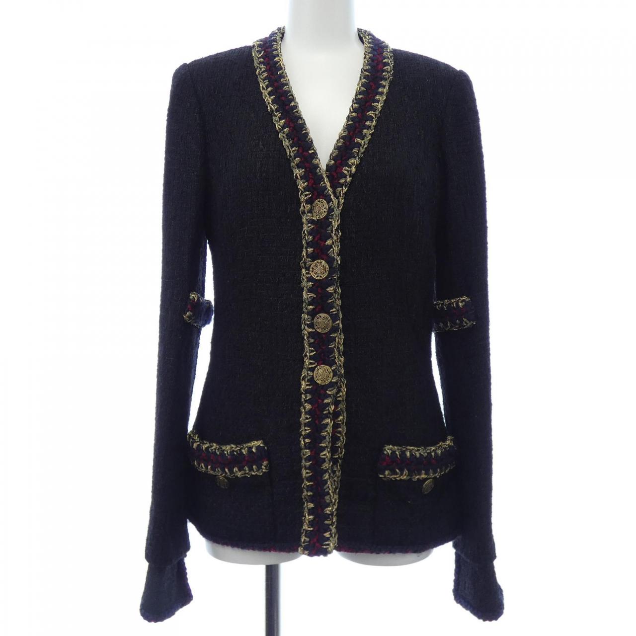 Chanel P38673V27983 Collarless Jacket