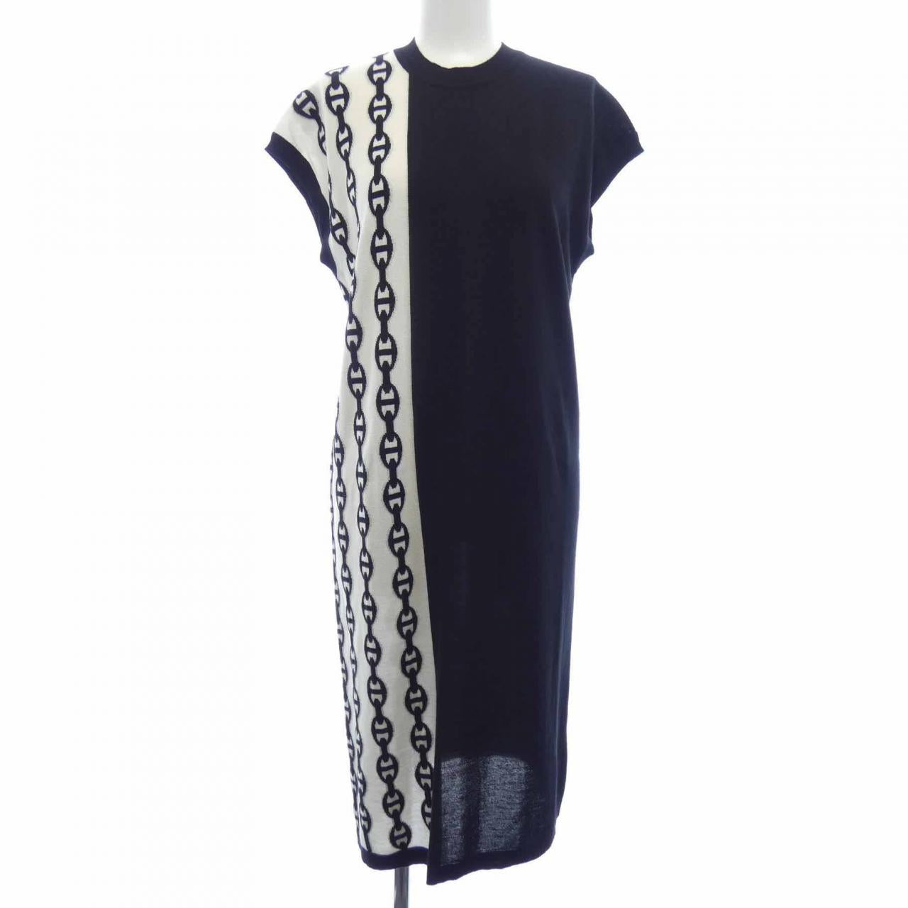 Hermes Silk Cashmere Dress