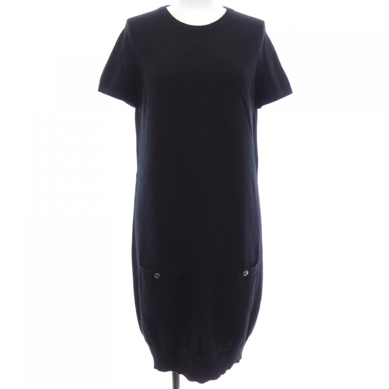 Chanel 100 Percent Cashmere Dress