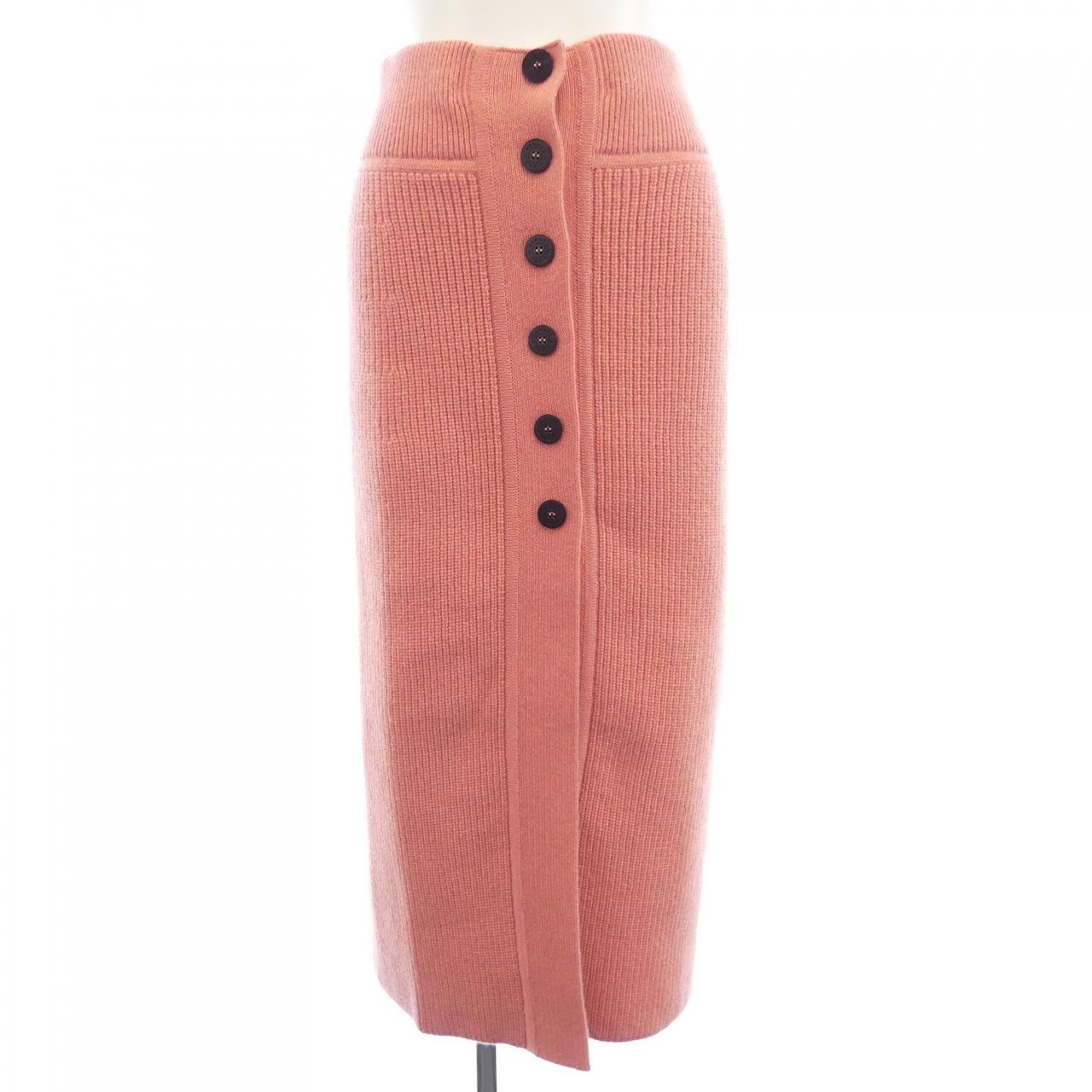 Hermes Cashmere Skirt