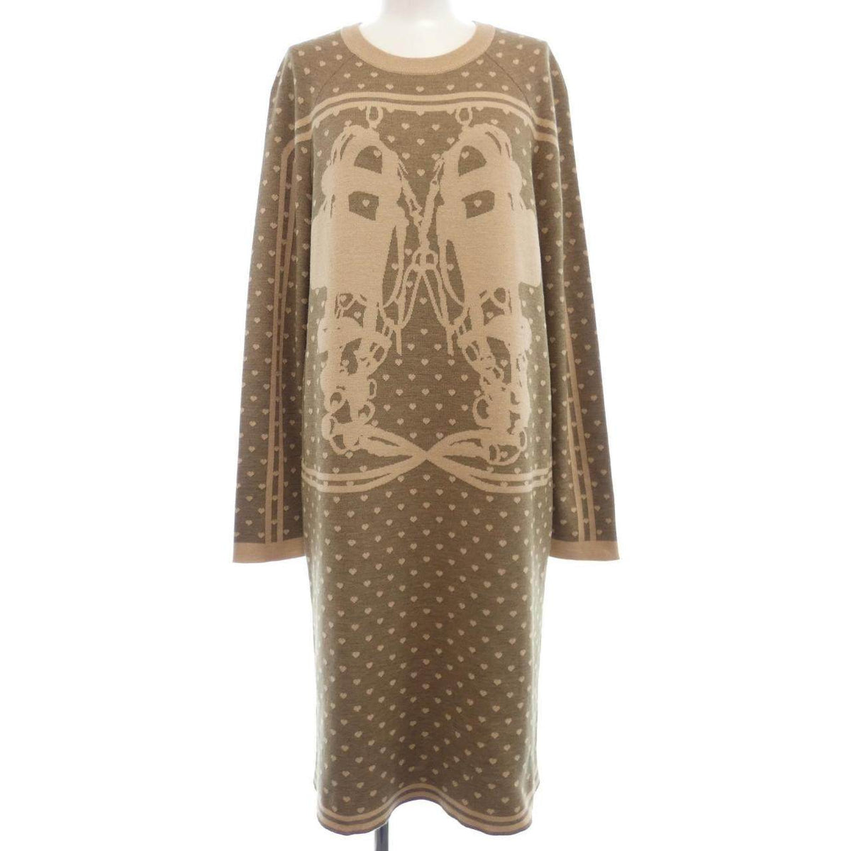 Hermes Cashmere Blend Dress