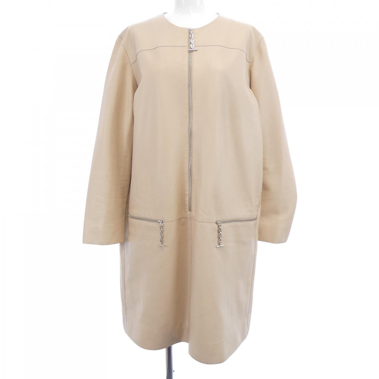 Hermes Leather Dress