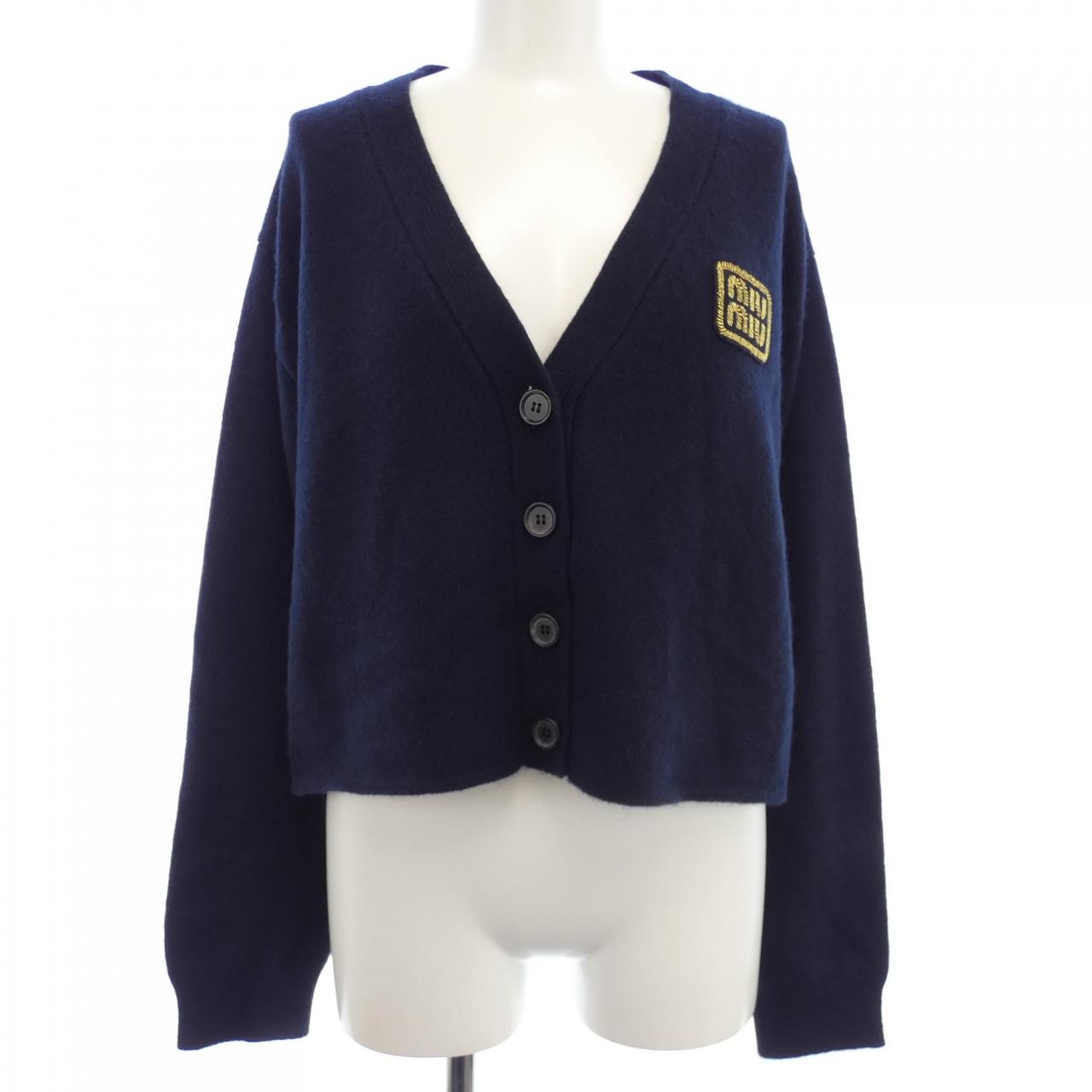 Miu Miu MMF865 SOOO 103Z Cashmere Cardigan