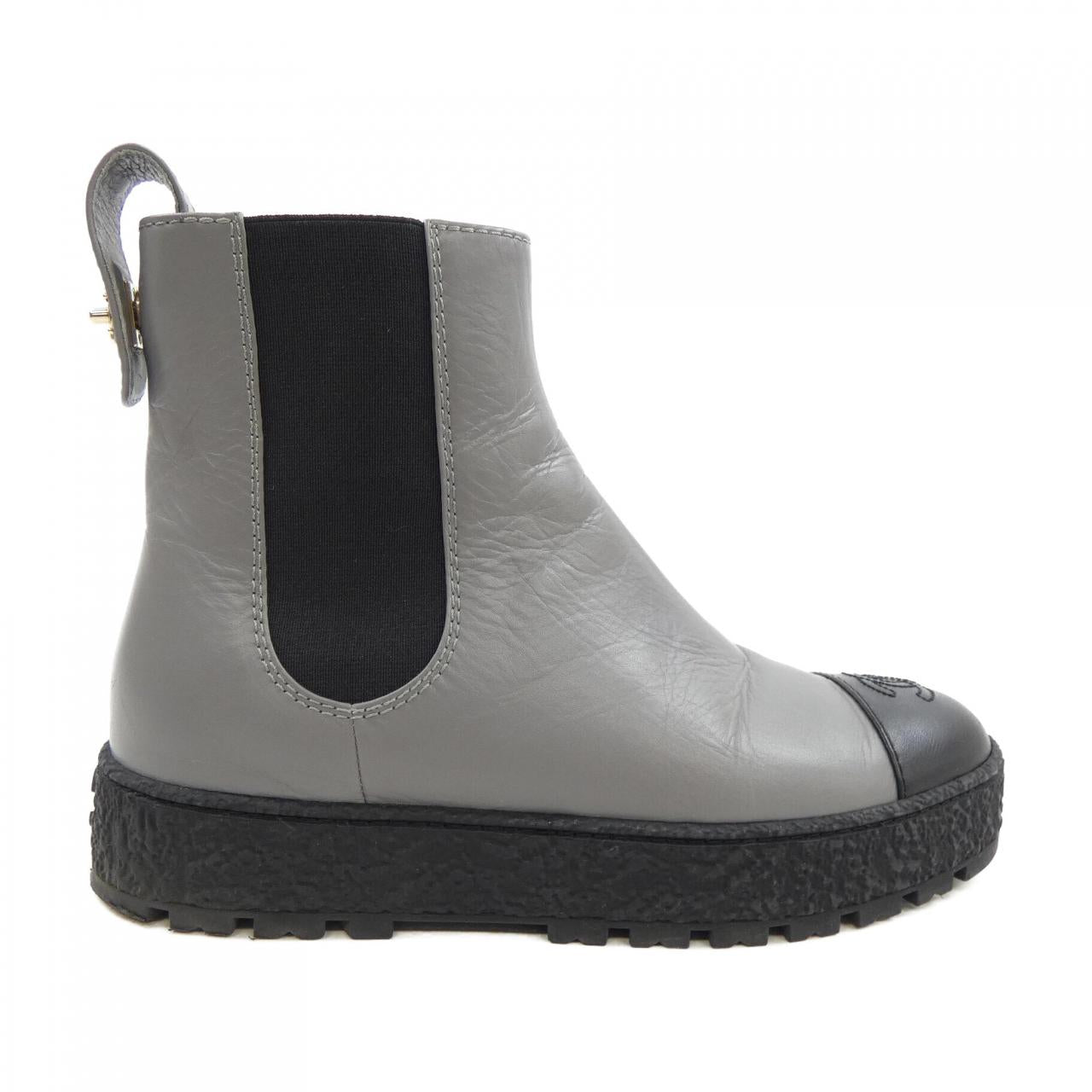 Chanel G37927X56283 Calfskin Boots