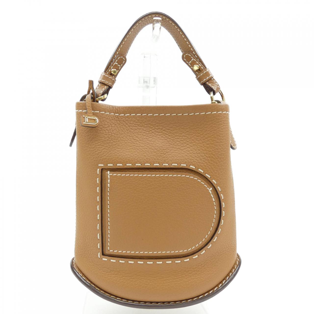 Delvaux Pin Bucket Taurillon Soft Bag