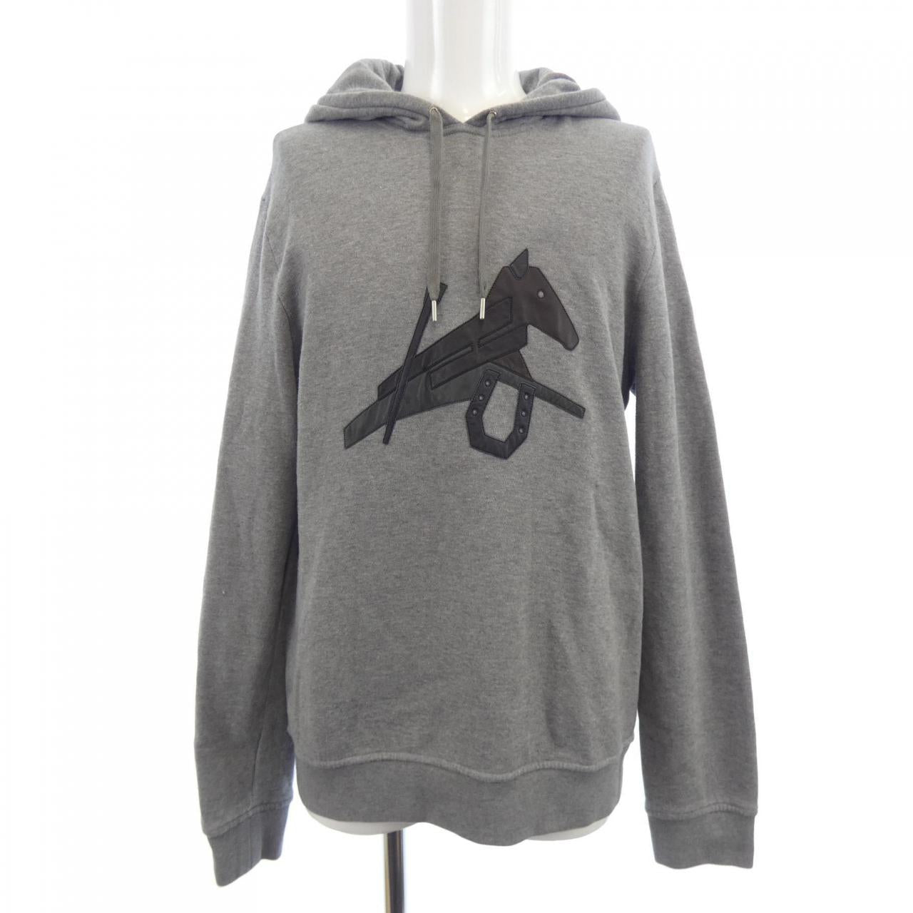 Hermes Hoodie Cotton Sweatshirt S