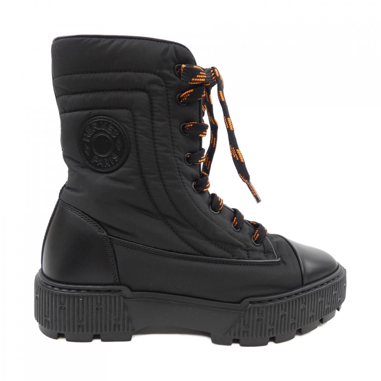 Hermes Parachute Fabric Calf Boots