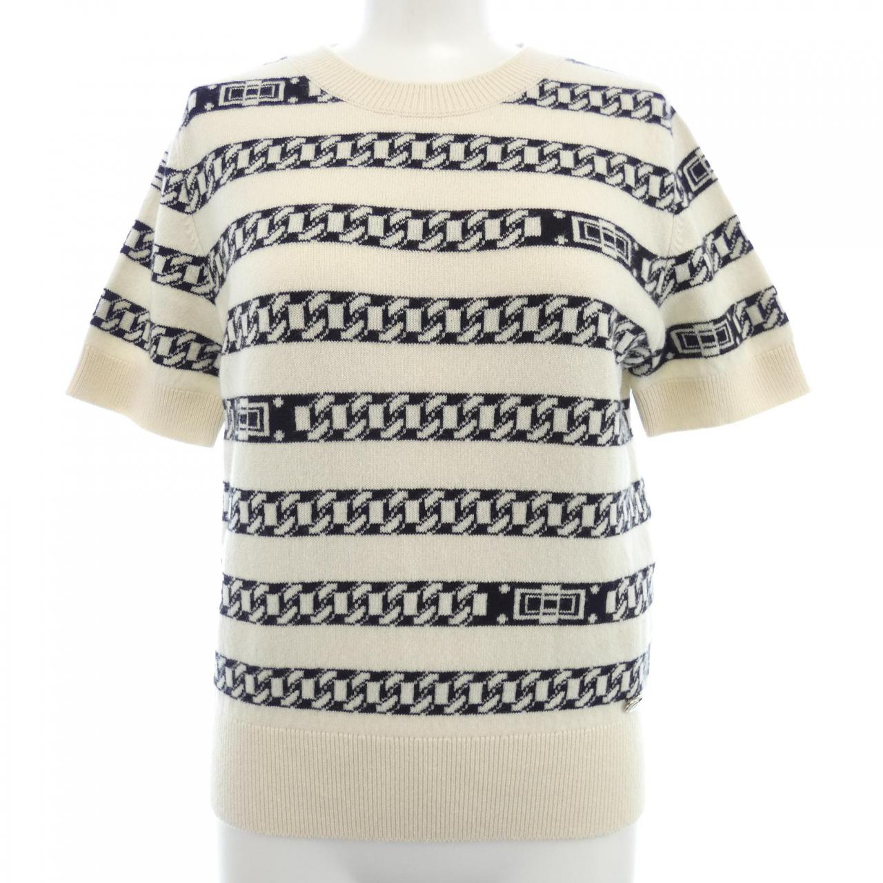 Chanel P56112K07327 100% Cashmere Knit