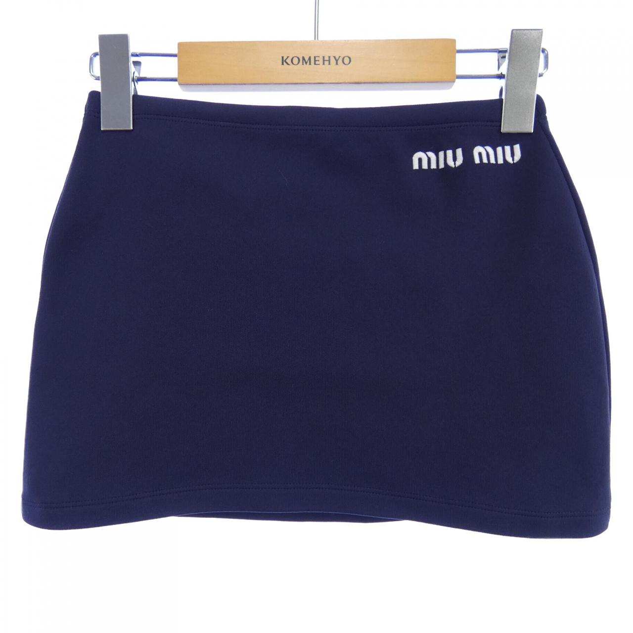 Miu Miu Nylon Mini Skirt