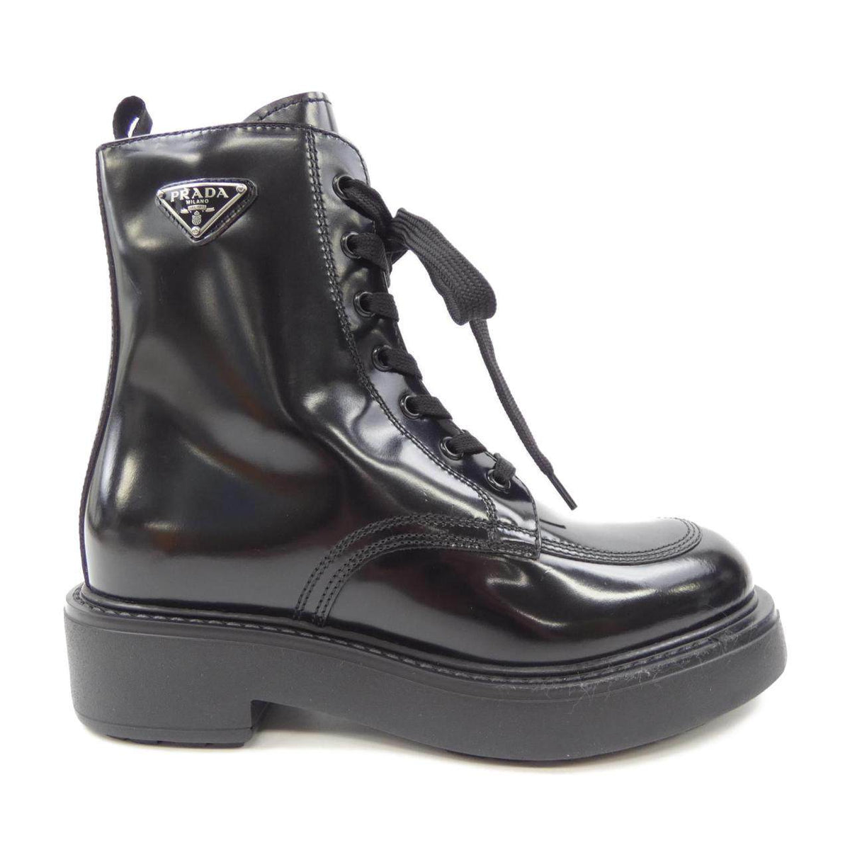 Prada Brushed Leather Boots