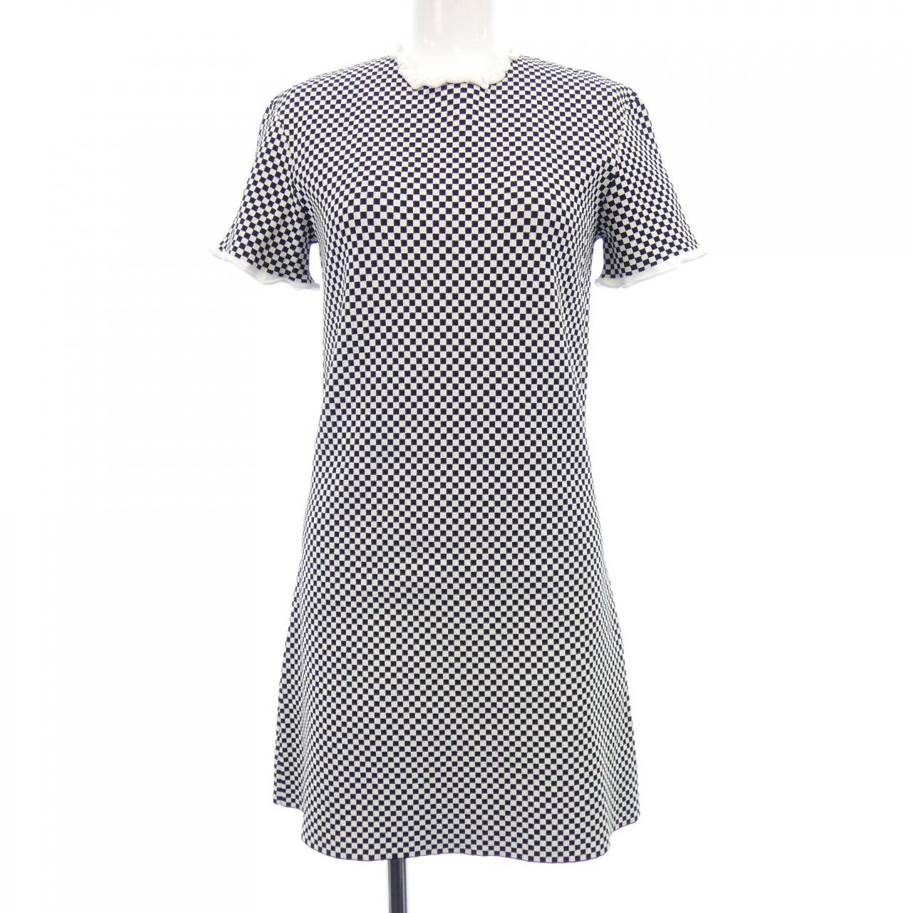 Louis Vuitton Micro Check Mini Dress Dress – LuxUness