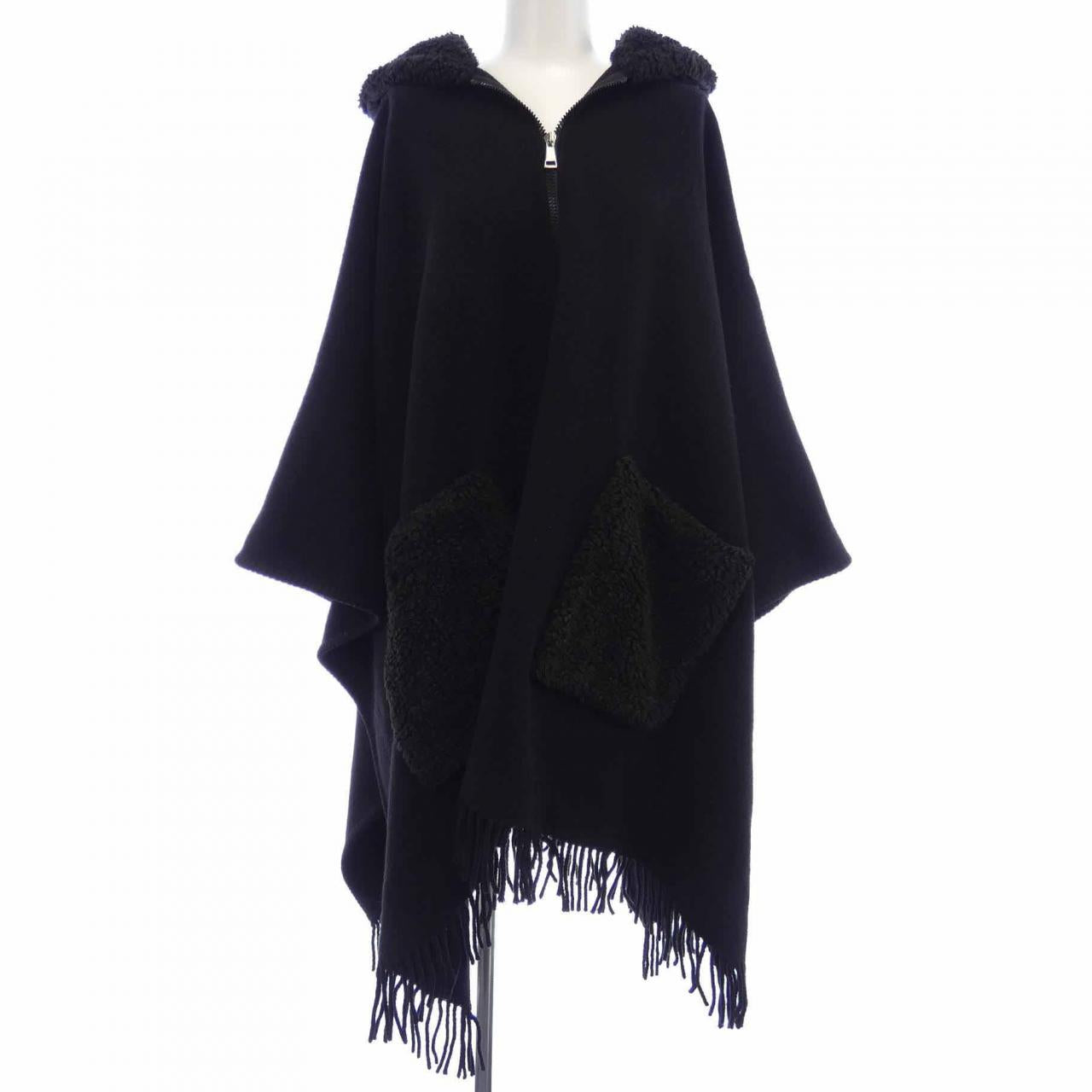 Moncler 20933G50400 Wool Cape