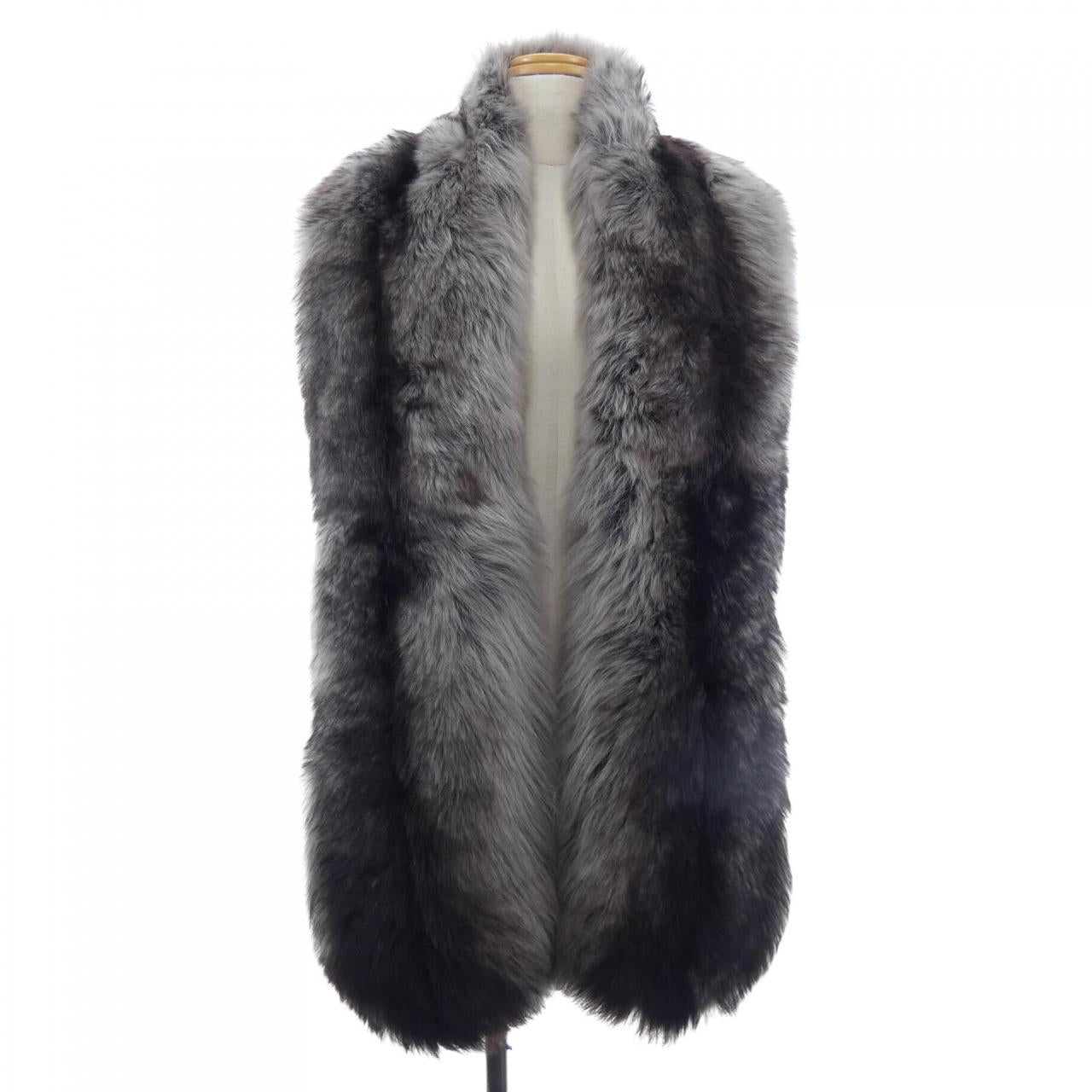 Miu Miu Sheepskin Fur Muffler