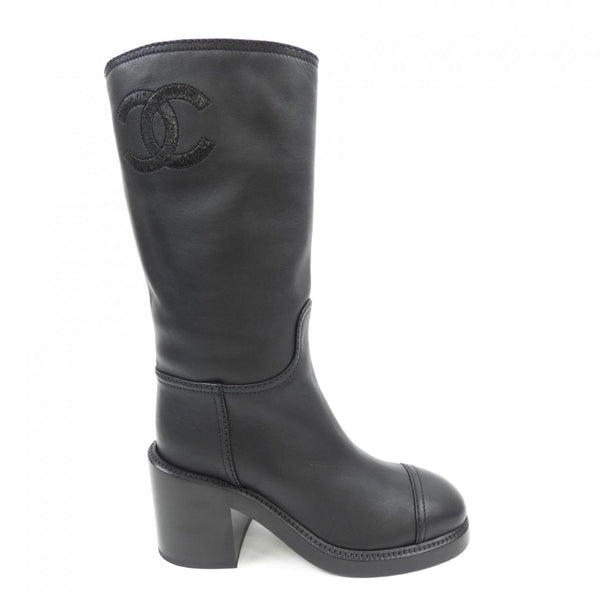 Chanel Leather Boots