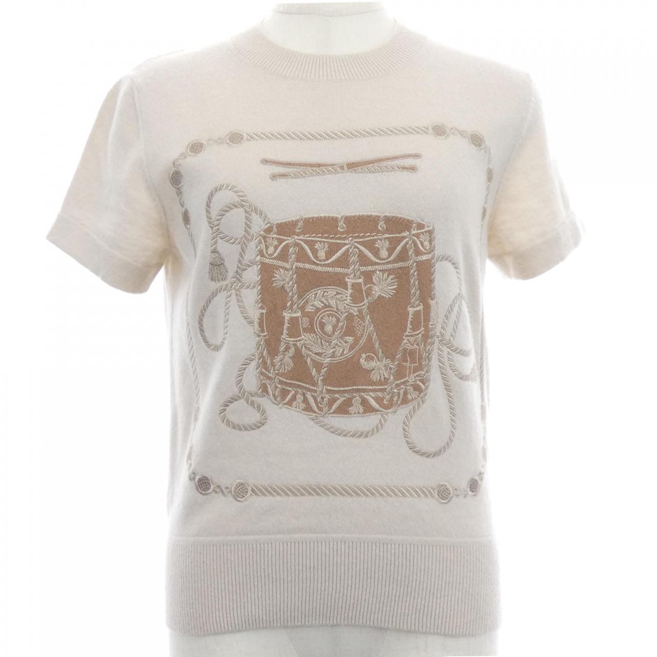 Hermes LES TAMBOURS Knit Top