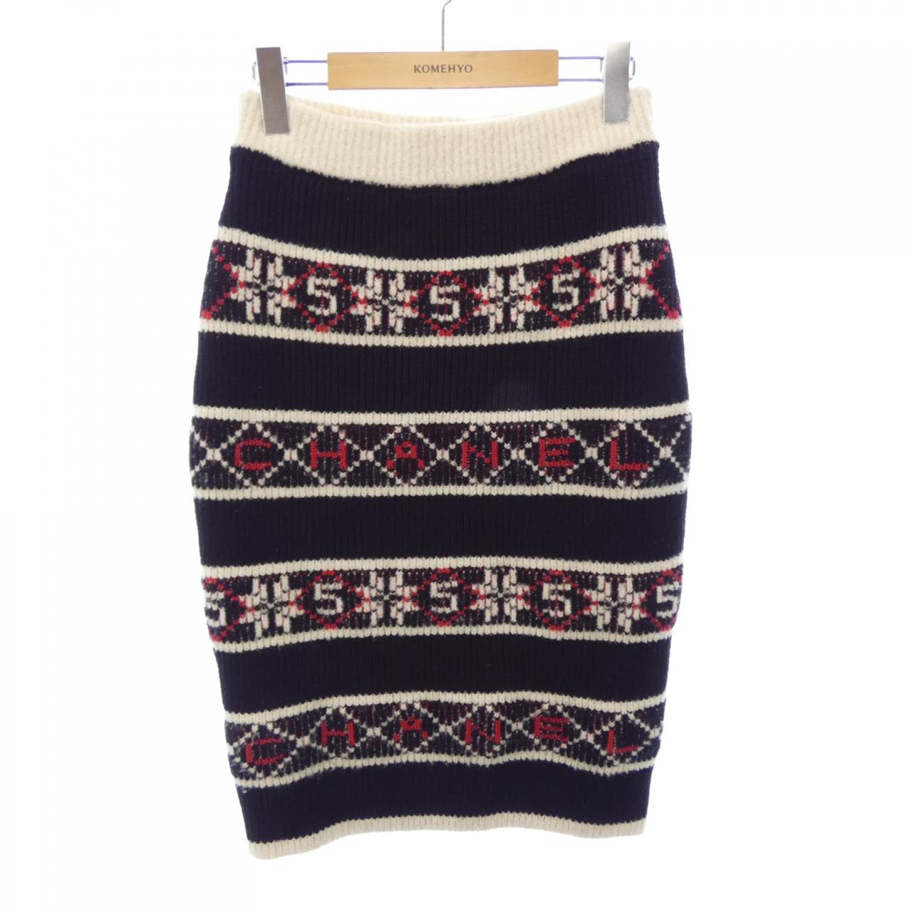 Chanel Cashmere Skirt