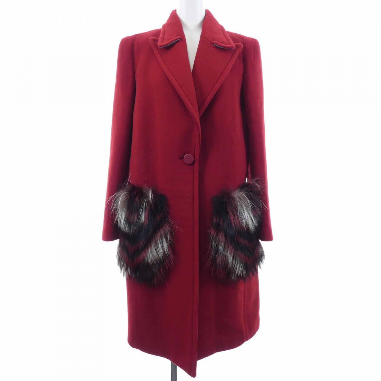 Fendi FF5861 A5G0 Fox Coat