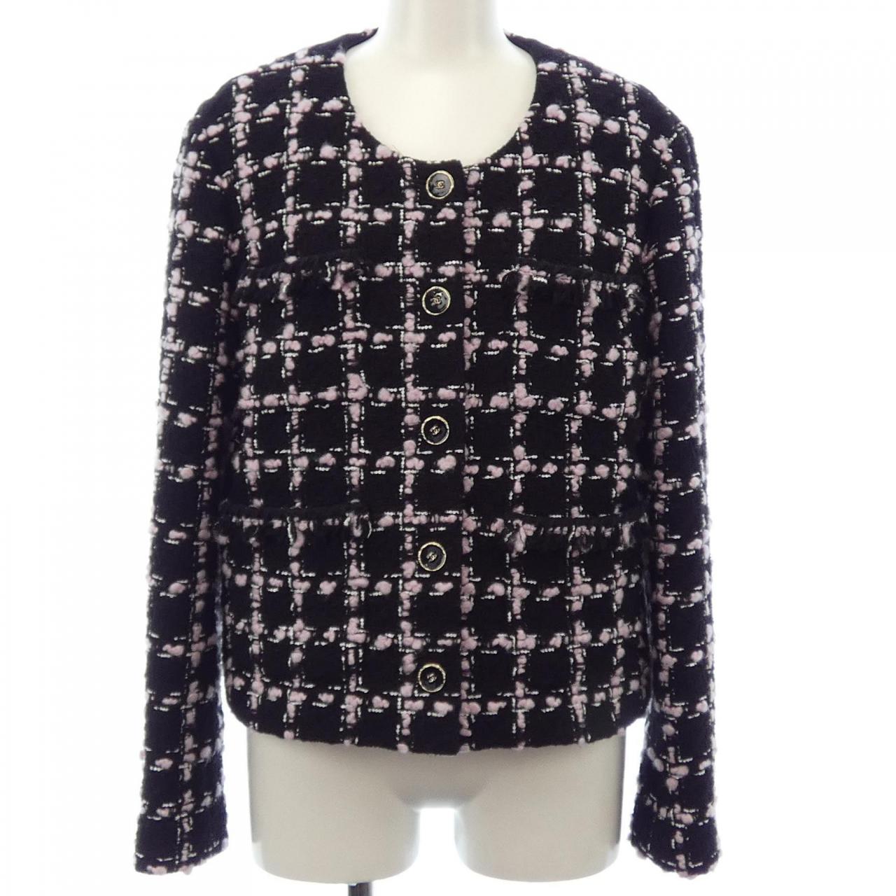 Chanel LOOK12 Collarless Jacket