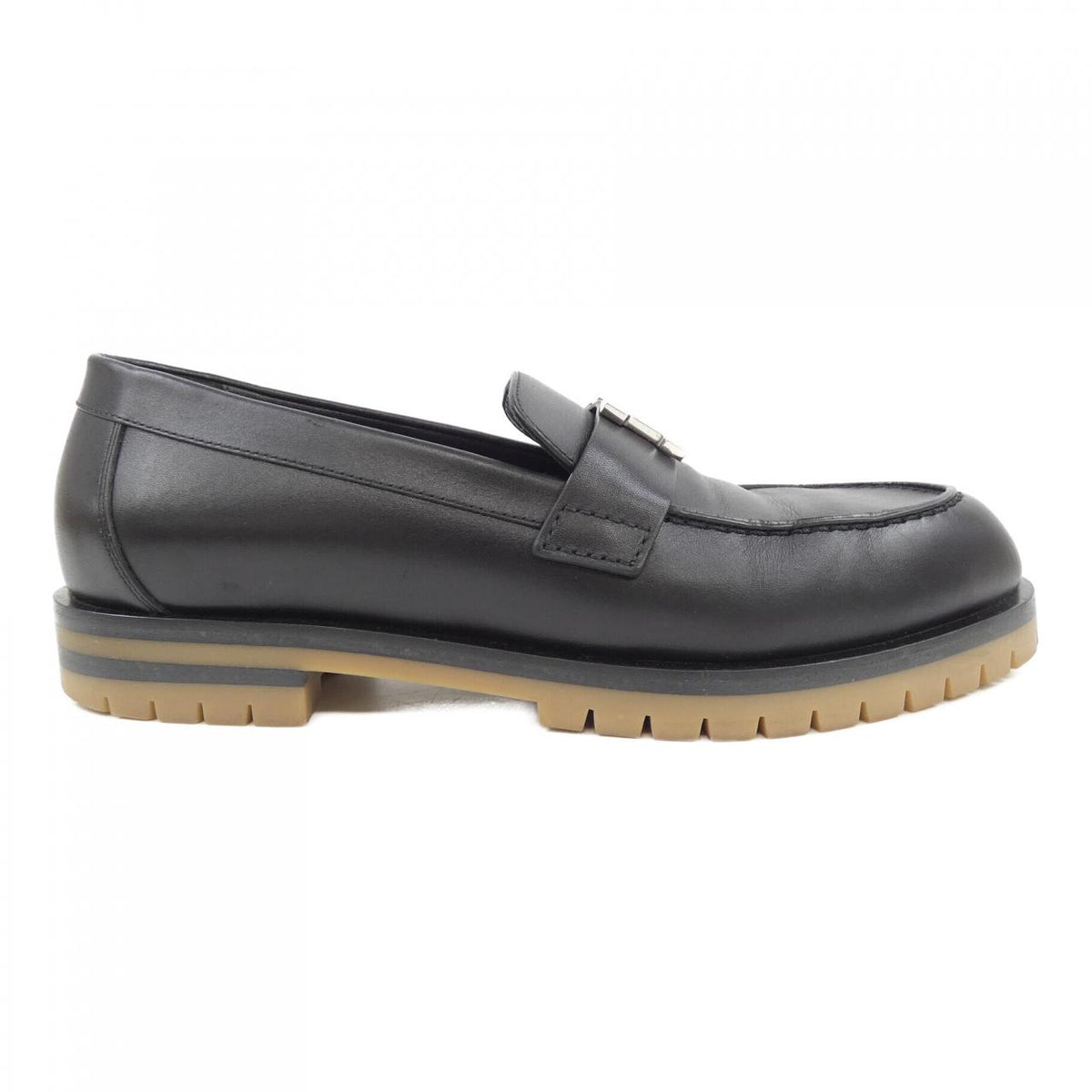 Hermes FAUBOURG Paris Buckle calf shoes