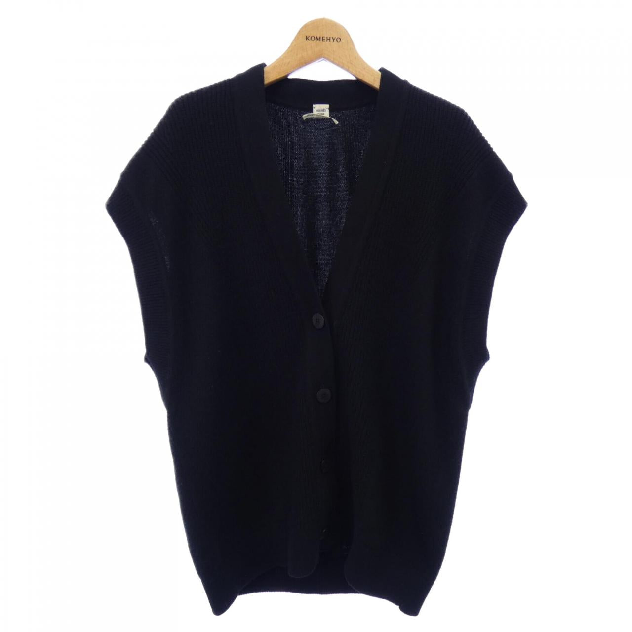 Hermes 100 percent cashmere vest