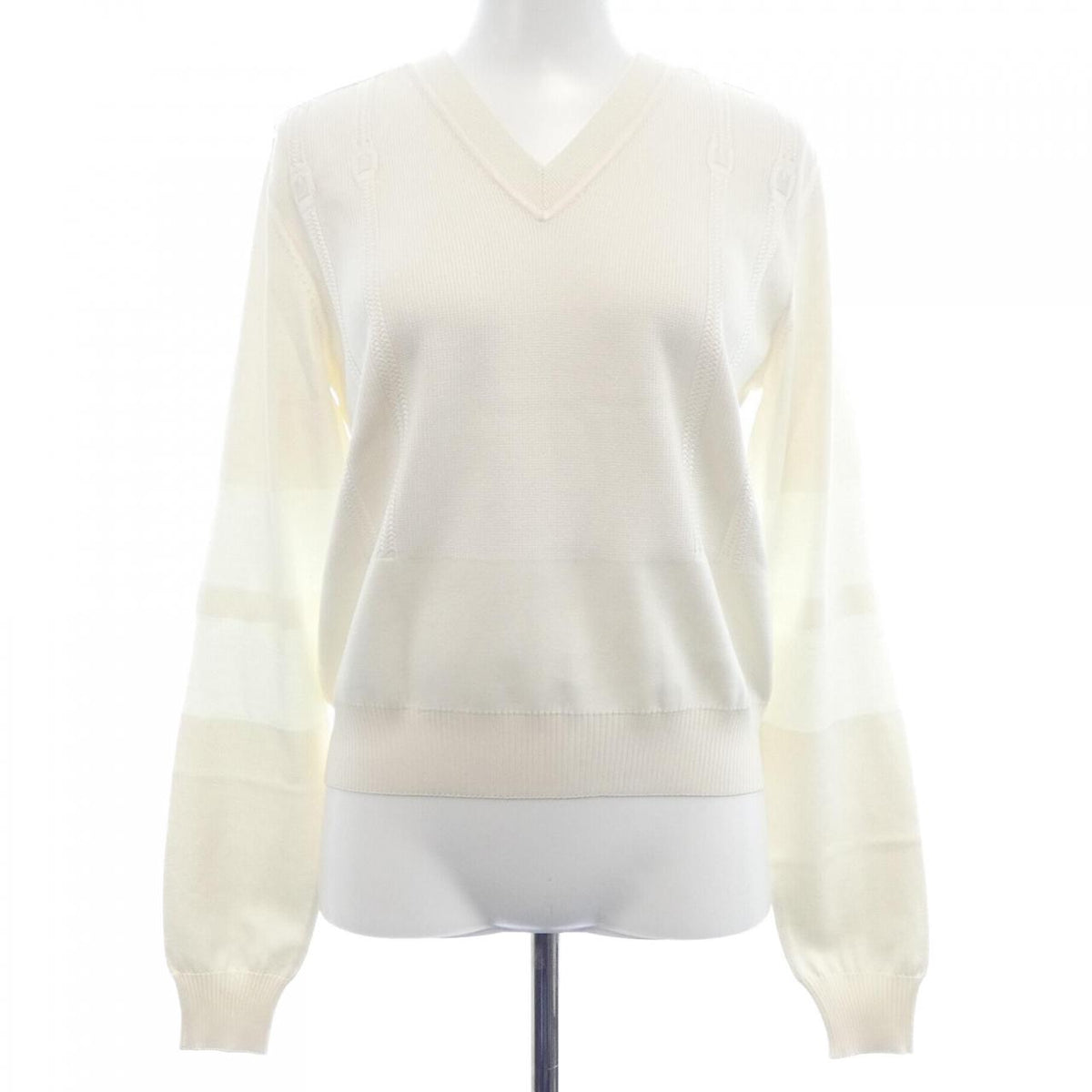 Hermes Ribbed Knit Top