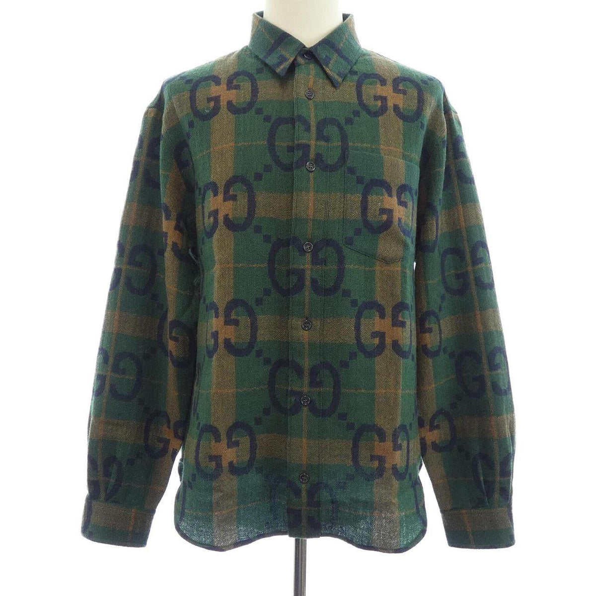 Gucci GG Pattern Cotton Shirt
