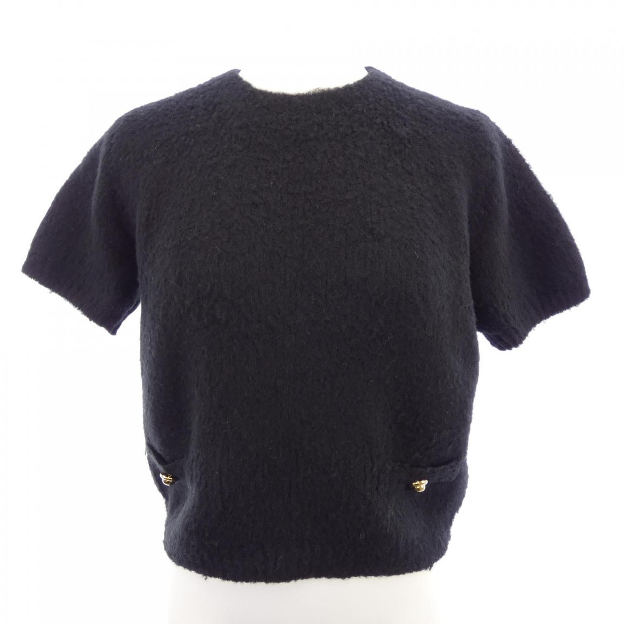 Miu Miu Logo Knit Top