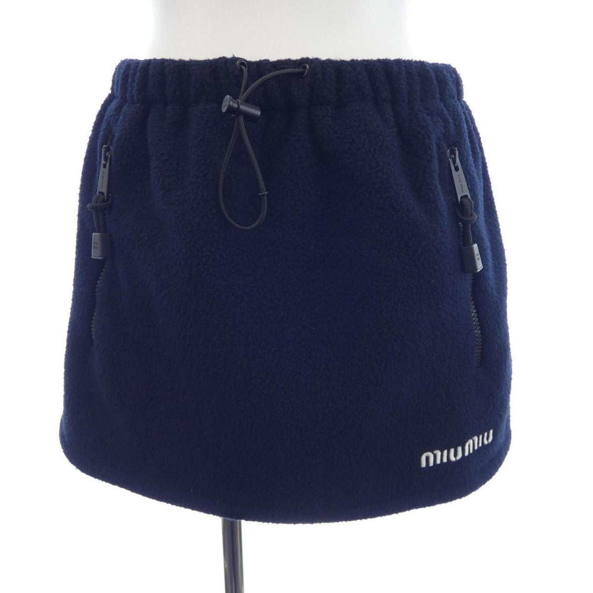 Miu Miu Logo Skirt