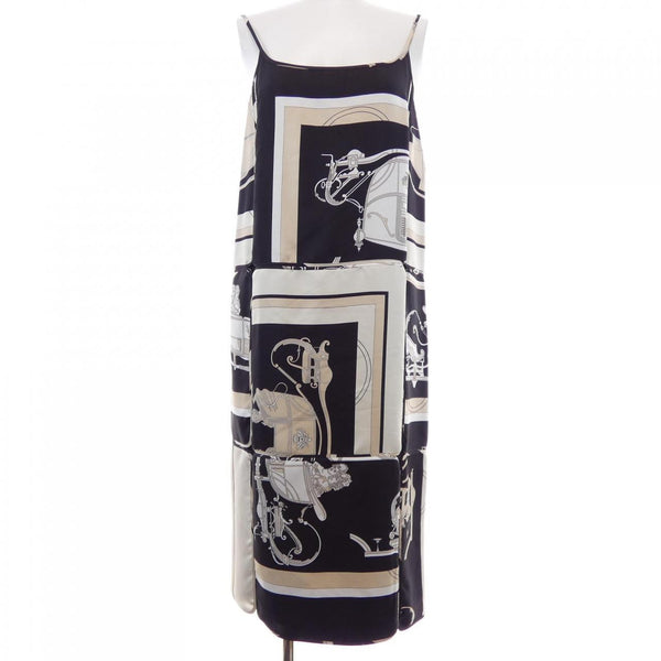 Hermes EX-LIBRIS Silk Dress