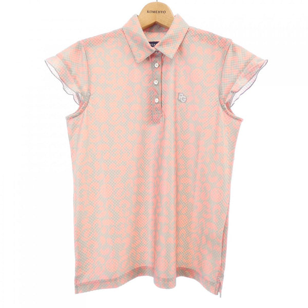 PEARLY GATES Cotton Short Sleeve Polo Shirt